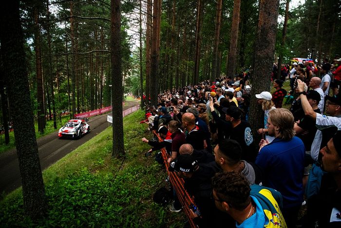 WRC Finland: Evans more than doubles lead after perfect morning