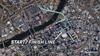 New 2024 Nashville street course layout